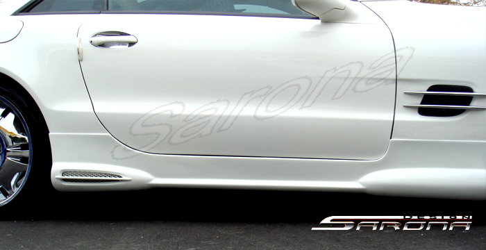 Custom Mercedes SL  Convertible Side Skirts (2003 - 2012) - $490.00 (Part #MB-037-SS)